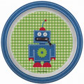 Lily and George Plate Robot